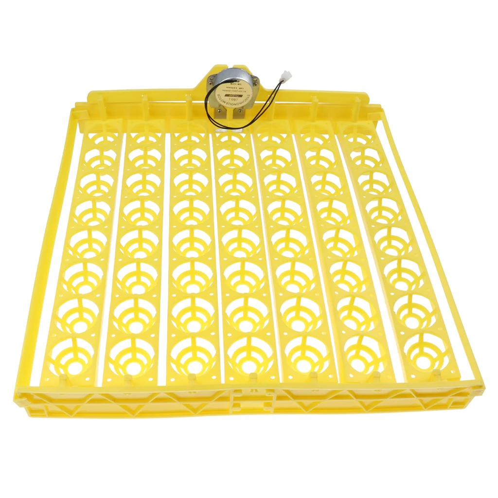 Automatic 56- Egg Turner Chicken Duck Quail Bird Poultry 110V Incubator Tray