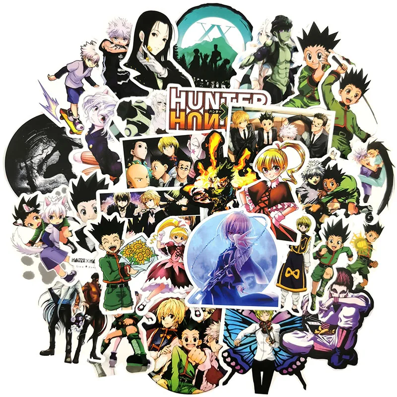 10/30/50 шт./компл. Японские Аниме Hunter X Мультяшные наклейки сделай сам для ноутбука