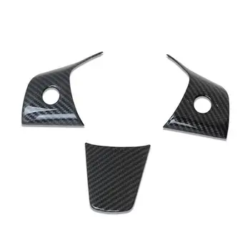 

Carbon Fiber Styling Car Steering Wheel Decoration Cover Sporty Modification Sticker Accessories for Tesla Model 3