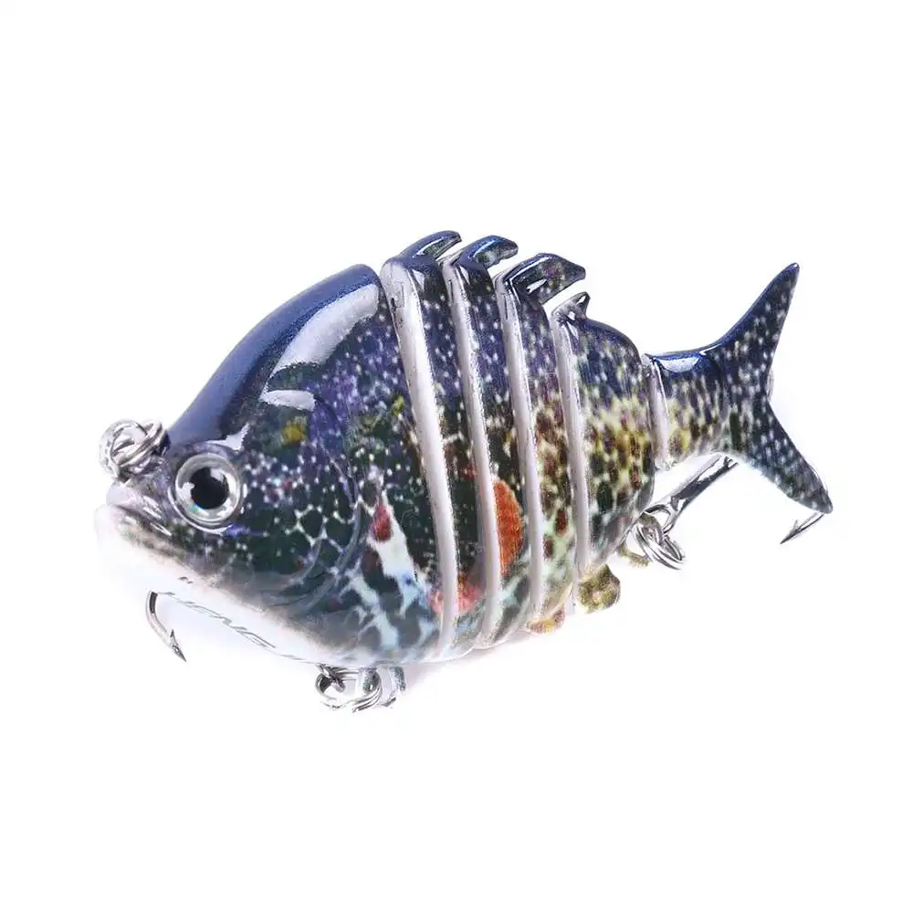 2pcs Sinking Wobblers Fishing Lures Jointed Crankbait Swimbait 6 Segment Hard Artificial Bait For Tackle Lure | Спорт и развлечения