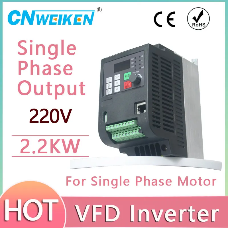 

VFD 1.5KW/2.2KW/4KW Frequency converter 1P 220V Output Free-Shipping VFD Inverter Frequency Inverter for single-phase motors