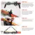 XCMAN Alpine Ski and Poles and Boots Carrier Straps Bonus - Плечевой ремень с мягким держателем на липучке - Защищает Лыжи и палки