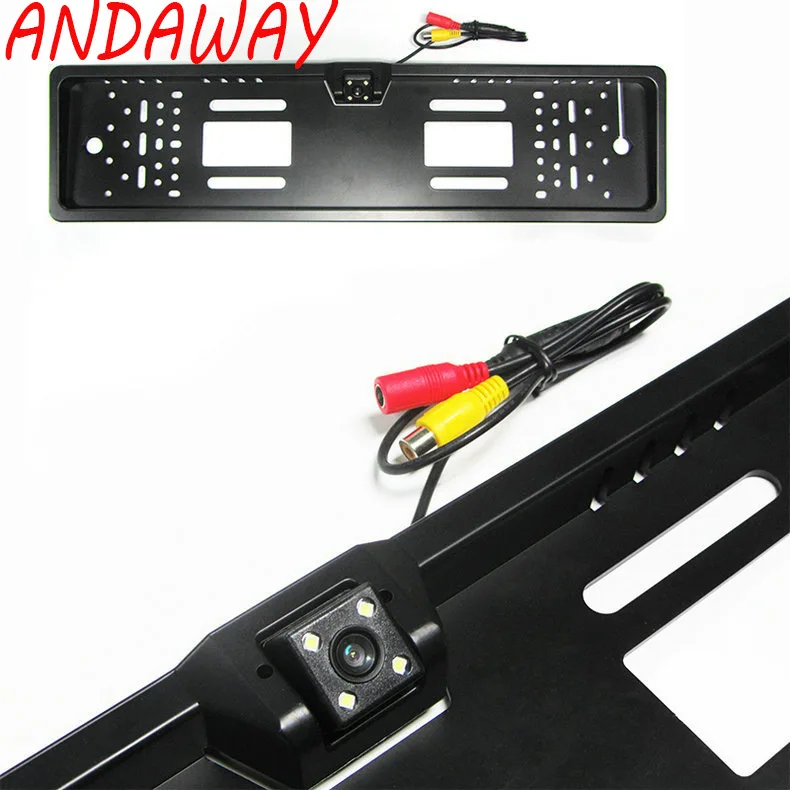 

Europe License Plate Frame Rearview Camera High-definition Night Vision Rearview Camera