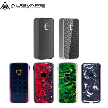 

Original Augvape Druga Foxy Box Mod Vape 150W Electronic Cigarette Vaporizer VV Mods OLED Display IML Panel Support RTA RBA RDA
