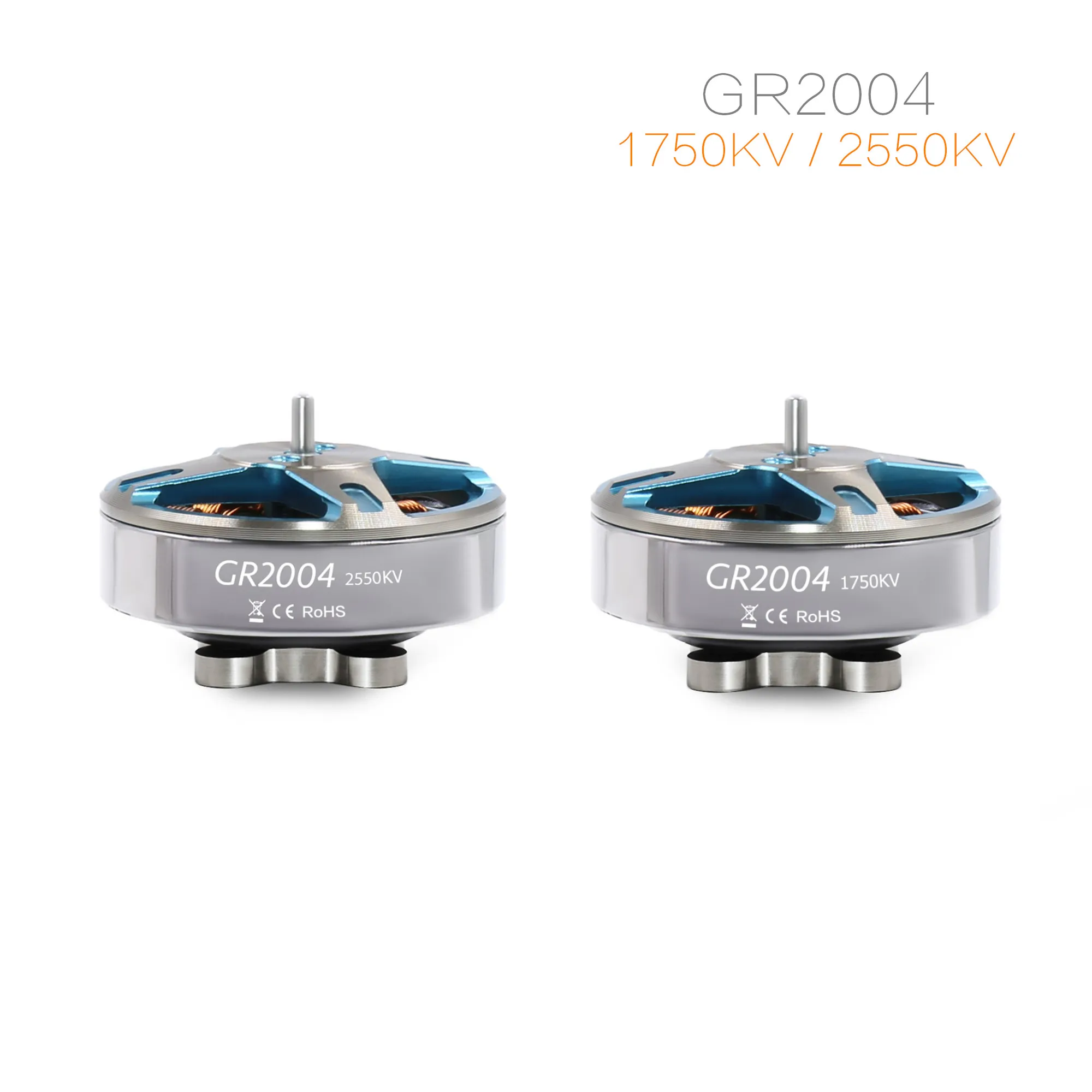 

1pcs GEPRC GR2004 Brushless Motors 1750KV 2550KV For Toothpick & Crocodile5 Baby Cinelog35 Drone Freestyle RC FPV Quadcopter