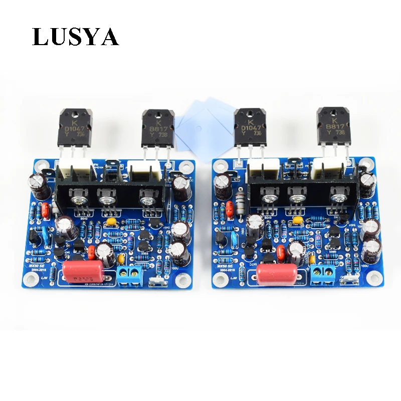 Audio-Power-Amplifiers Amplificador Mx50 Se Channels Diy-Kit/finished-Board 100W Lusya
