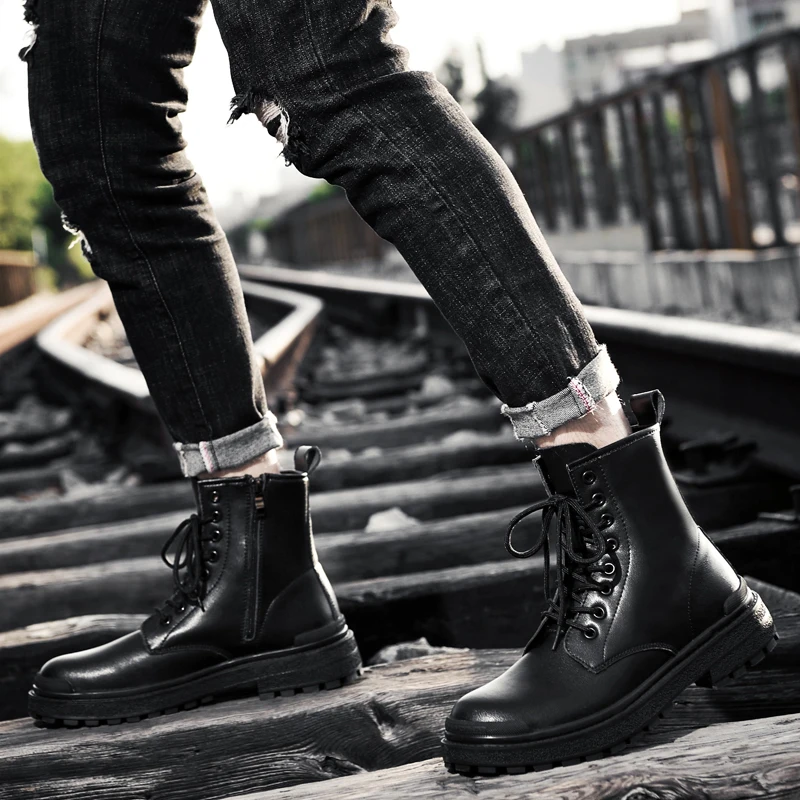 Men's Designer Boots - Luxury Leather Fashion Boots