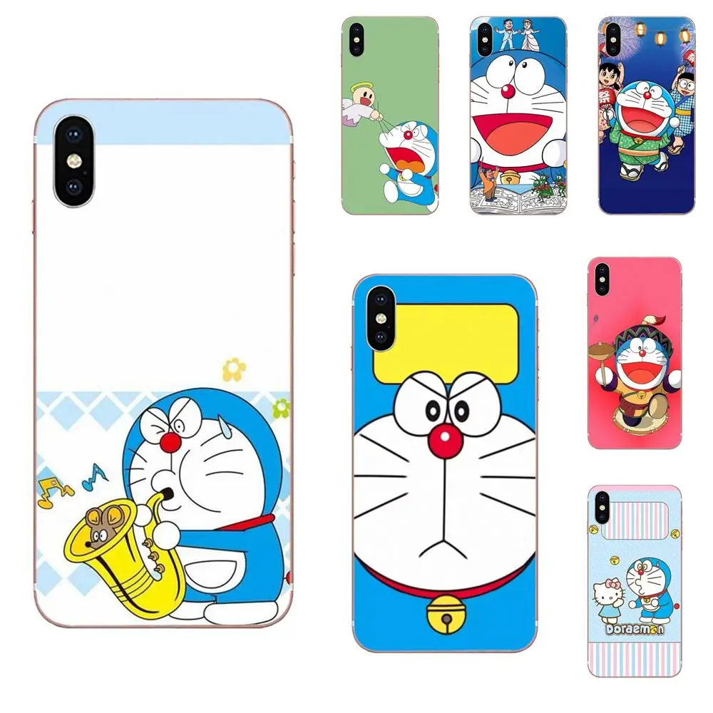Для iPhone 11 Pro XS Max X 8 7 6s Plus 5 SE XR 2020 силиконовые чехлы для телефонов Doraemon вторая серия |