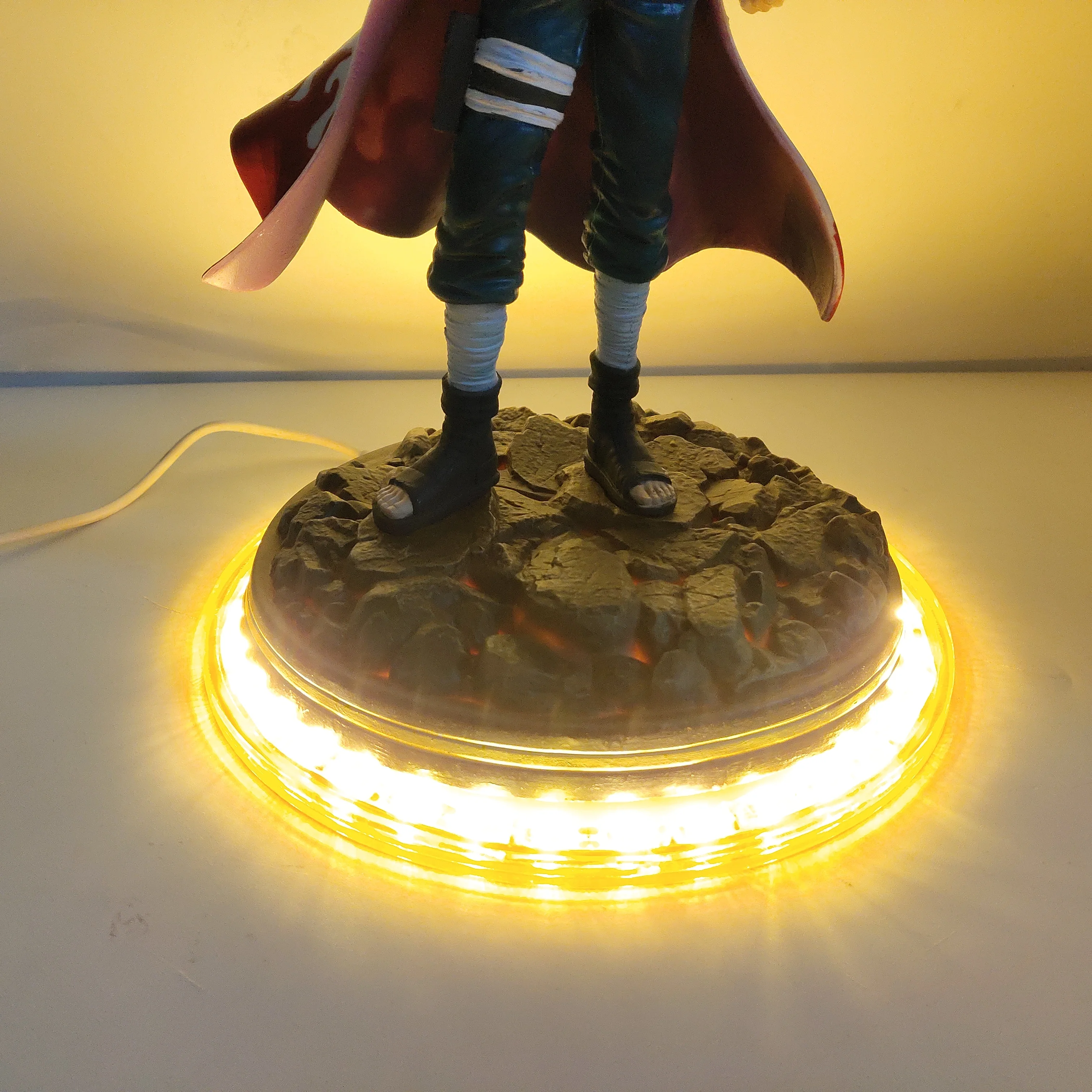 Naruto Shippuden Namikaze Minato PVC Action Figure LED Anime Statue Toy image 6