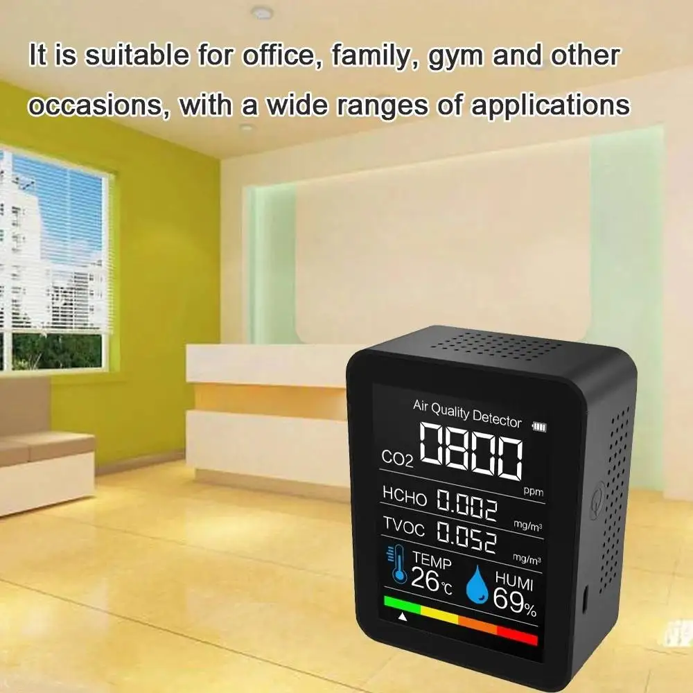 sensor qualidade do ar monitor analisador tvoc