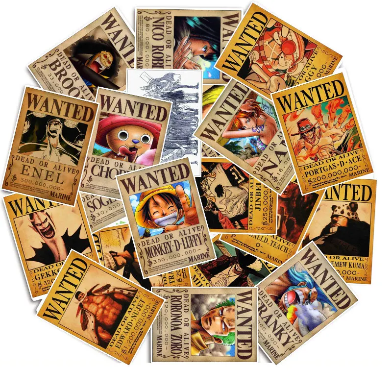25 шт./упак. One piece Monkey D Луффи для катания на скейтборде для ноутбука велосипед чемодан Чемодан Автомобиль Мотоцикл Водонепроницаемый Стикеры не повторяются