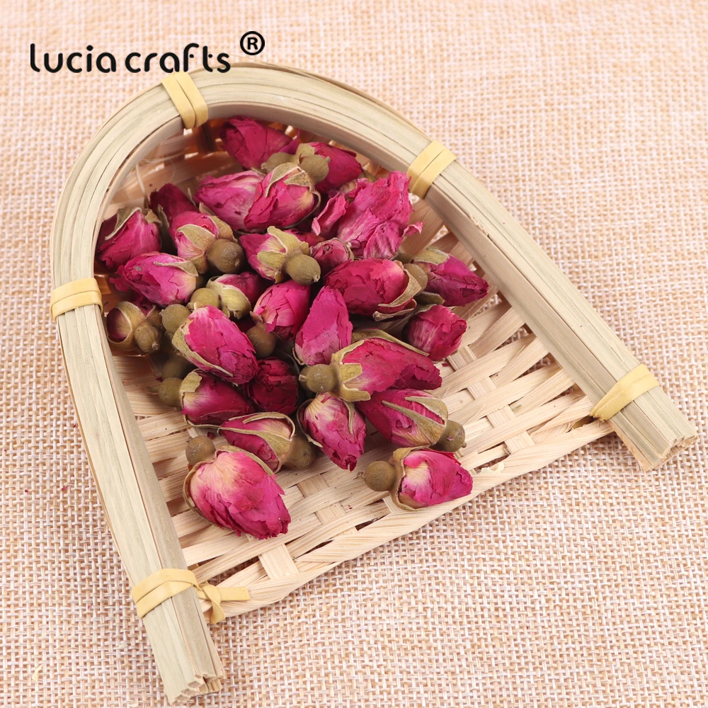 Lucia Craft натуральный Жасмин Роза Лаванда бутон сухой цветок для автомобильного