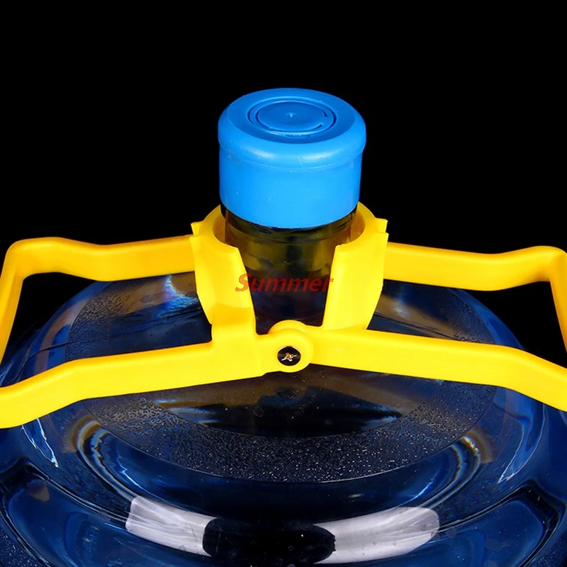 1 x Plastic Bottled Water Handle Energy Saving Thicker Double Pail Bucket Lifting Carrier Energy Drink Bottle Carrier