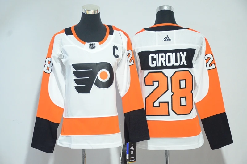 Мужская футболка для взрослых Philadelphia Claude Giroux 28 - Цвет: Синий