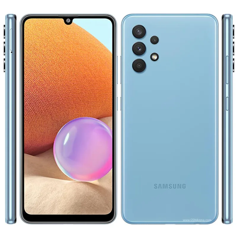 Samsung Galaxy A32  Refurbished-Original Unlocked Octa-core Android Wi-Fi 64MP 6.4'' 128GB 6GB RAM Free Shipping iphone x refurbished