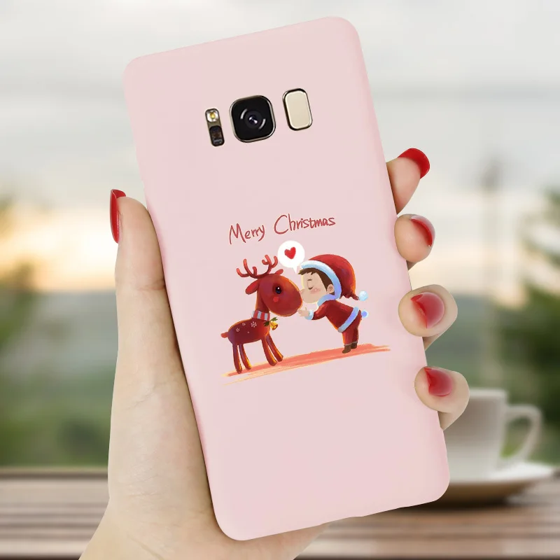 FSQQXLB Для samsung J5 чехол Рождественский обложки для samsung S10e S10 рlus Lite S8 S9 матовый мягкий чехол J3 J7 J4 Plus J6 Капа - Цвет: FSQQXLB