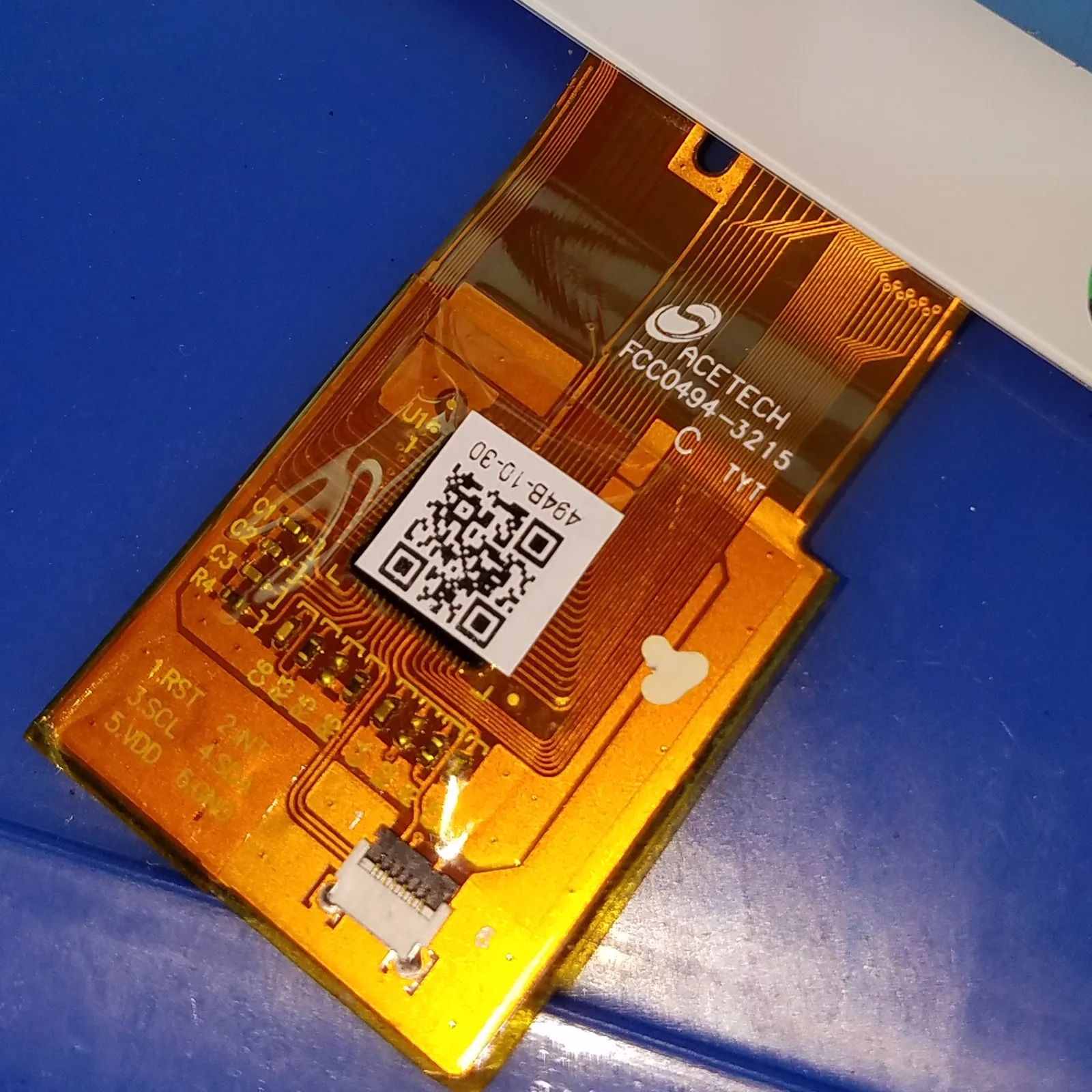 10 1 дюймов ACETECH FCC0494-3215 GG10.1A1-494-CG планшетный ПК емкостный сенсорный экран панель