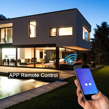 

Wifi Smart Light Switch Glass Sn Press Panel Voice Control Wireless Wall Switch Work with Alexa Echo Google Home