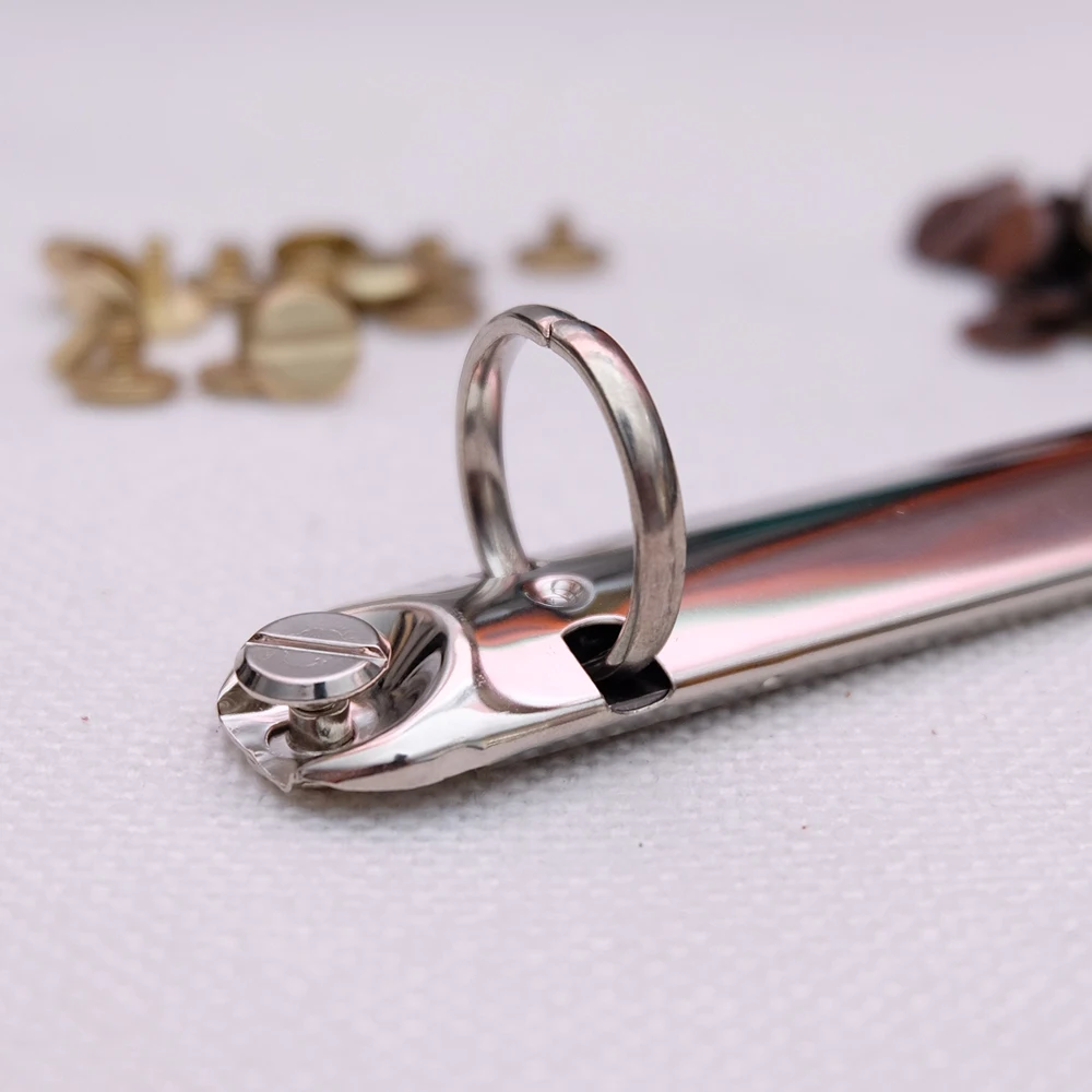 M3 Colorful Metal Screws for Spiral Binder Clip 4mm/7mm/10mm 10 Pairs/lot Loose-Leaf Binder metal screws