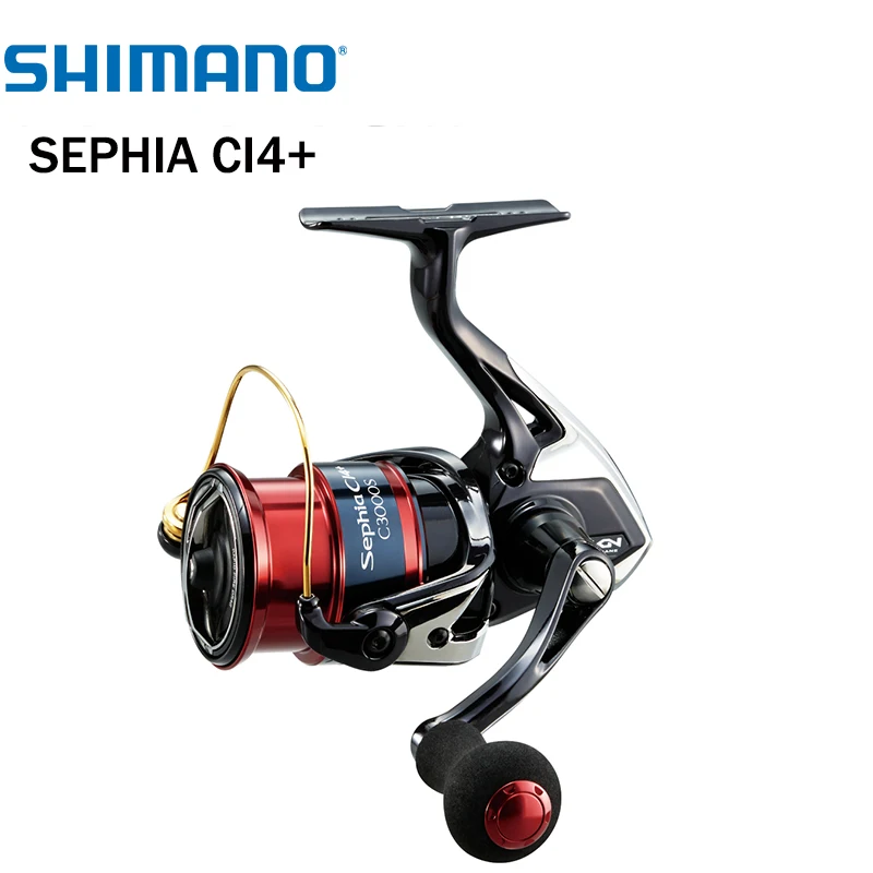 

SHIMANO Sephia CI4+ C3000S C3000SHG C3000SDH C3000SDHH 9+1BB 5.0:1/6.0:1 Gear Ratio Sleeve-fish Saltwater Spinning Fishing Reel