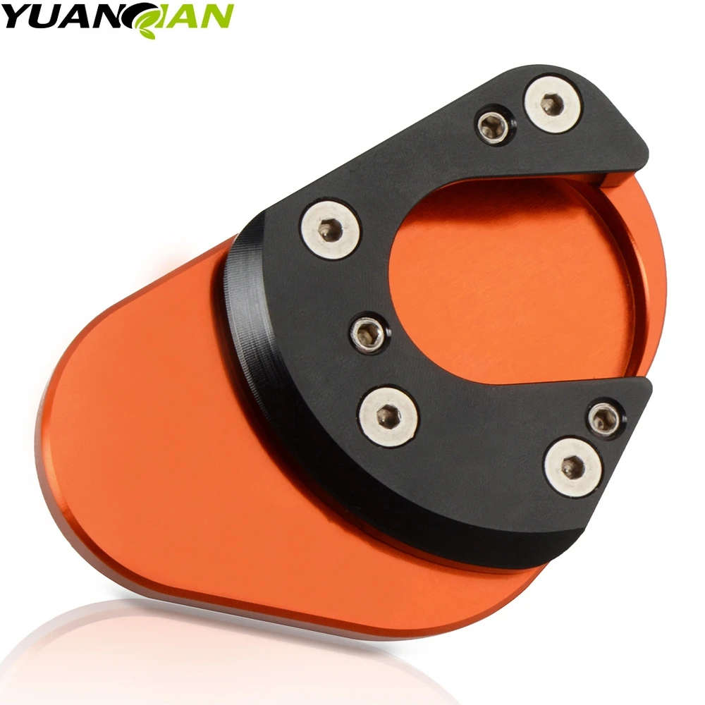 CNC Kickstand боковая стойка наращивание накладка пластина для KTM DUKE RC 125 200 390 Enduro supermoto SM SMC Приключения 690 950 990