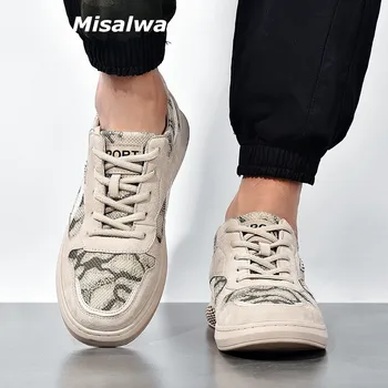 

Misalwa Camouflage Flannel Fabric Men Sneakers Spring / Summer Breathable Casual Daily Outdoor Shoe Driving Trendy Male Footwear