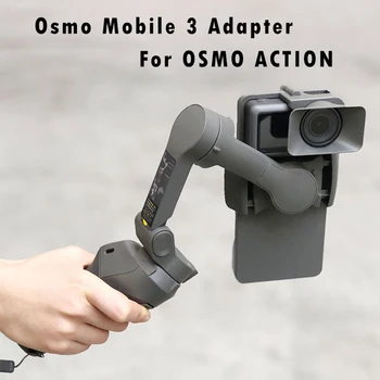 Soporte de montaje de cámara para DJI OSMO Mobile 3, adaptador de mano portátil, accesorios de estabilizador de cardán para cámara de acción OSMO