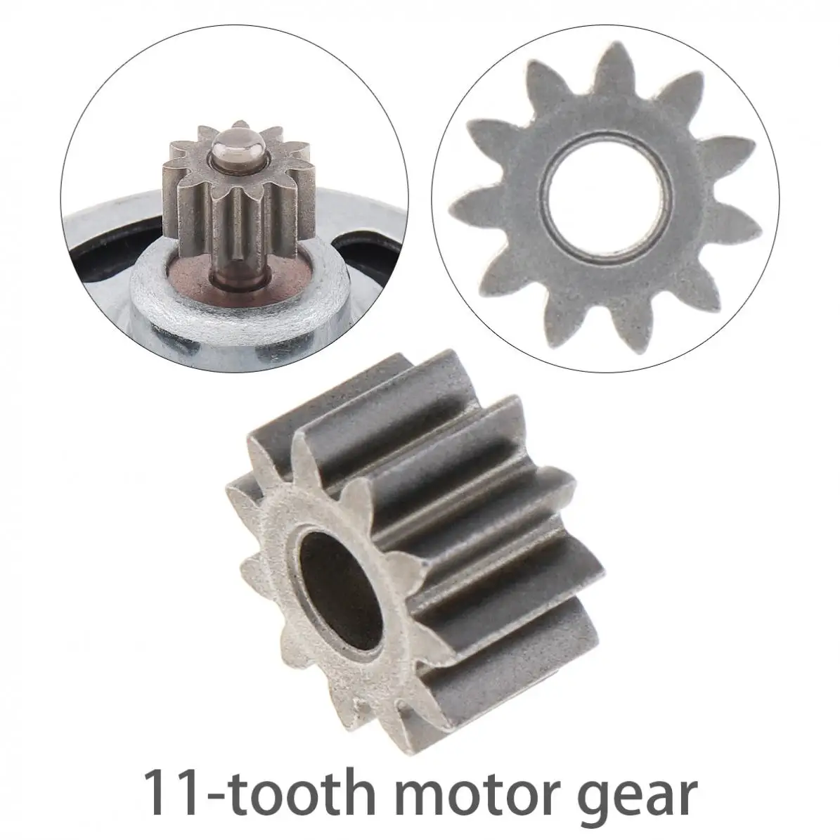 

1 Mod 9/11/12 Teeth Replaceable Motor Gear for RS550 10.8V / 12V / 14.4V / 16.8V / 18V / 21V DC Motor