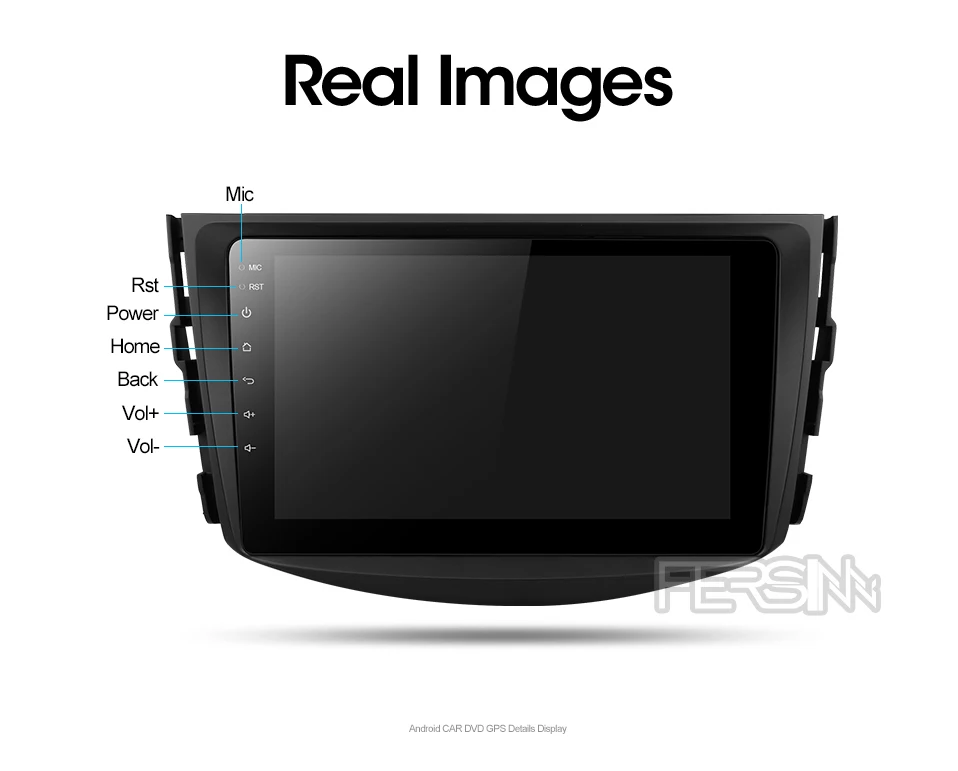 Best Fersinny CRAV48060 Octa 8 Core Car DVD GPS Navigation palyer Android 9.0 Car DVD Player for toyota rav4 2007 2008 2009 2010 2011 10
