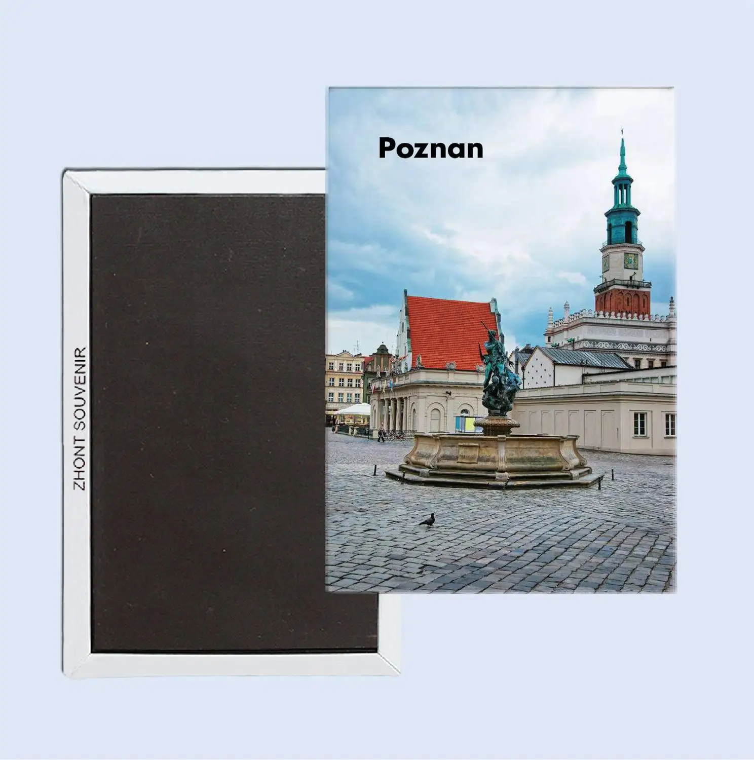 

Poznan, Poland scenery 25239 Refrigerator magnet, Tourist souvenirs, Home creative ornaments