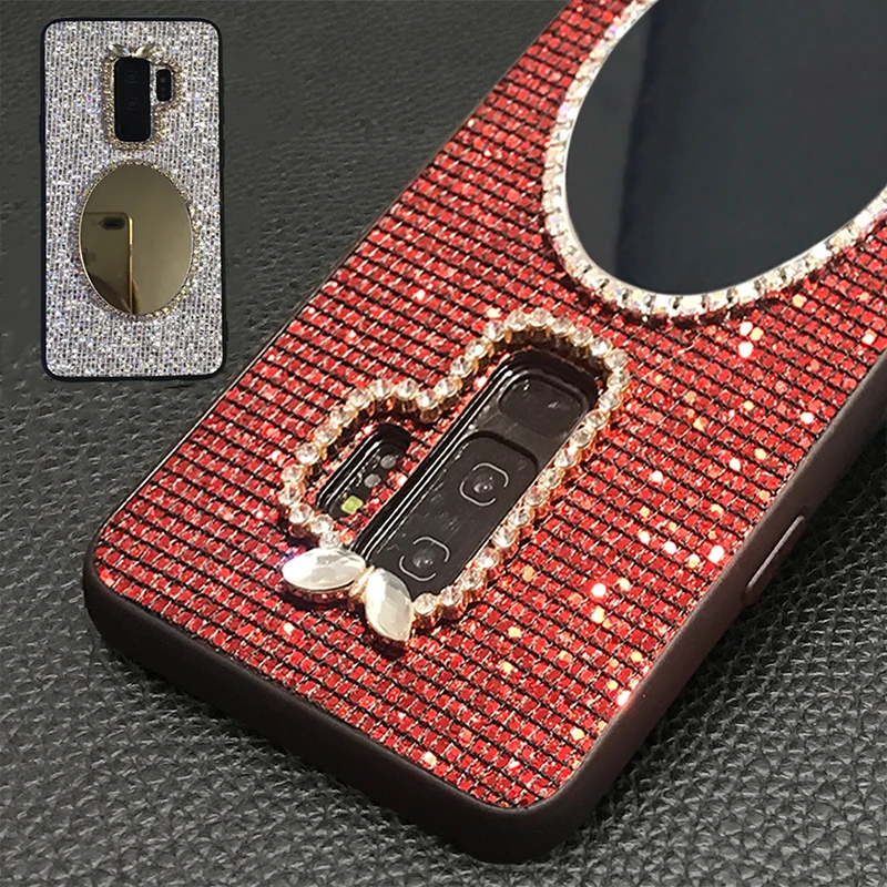 S9 Plus чехол для телефона samsung galaxy s8 s8plus s9plus s9 защитный samsun 9s 9splus bling bumper sam mirror coque |