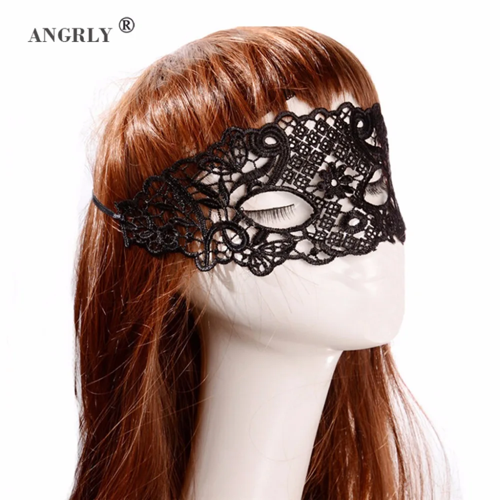 1PCS Sexy Lace Venetian Mask For Masquerade Ball Halloween Cosplay Party Masks Female Fancy Dress Costume Masque Eye Women | Дом и сад