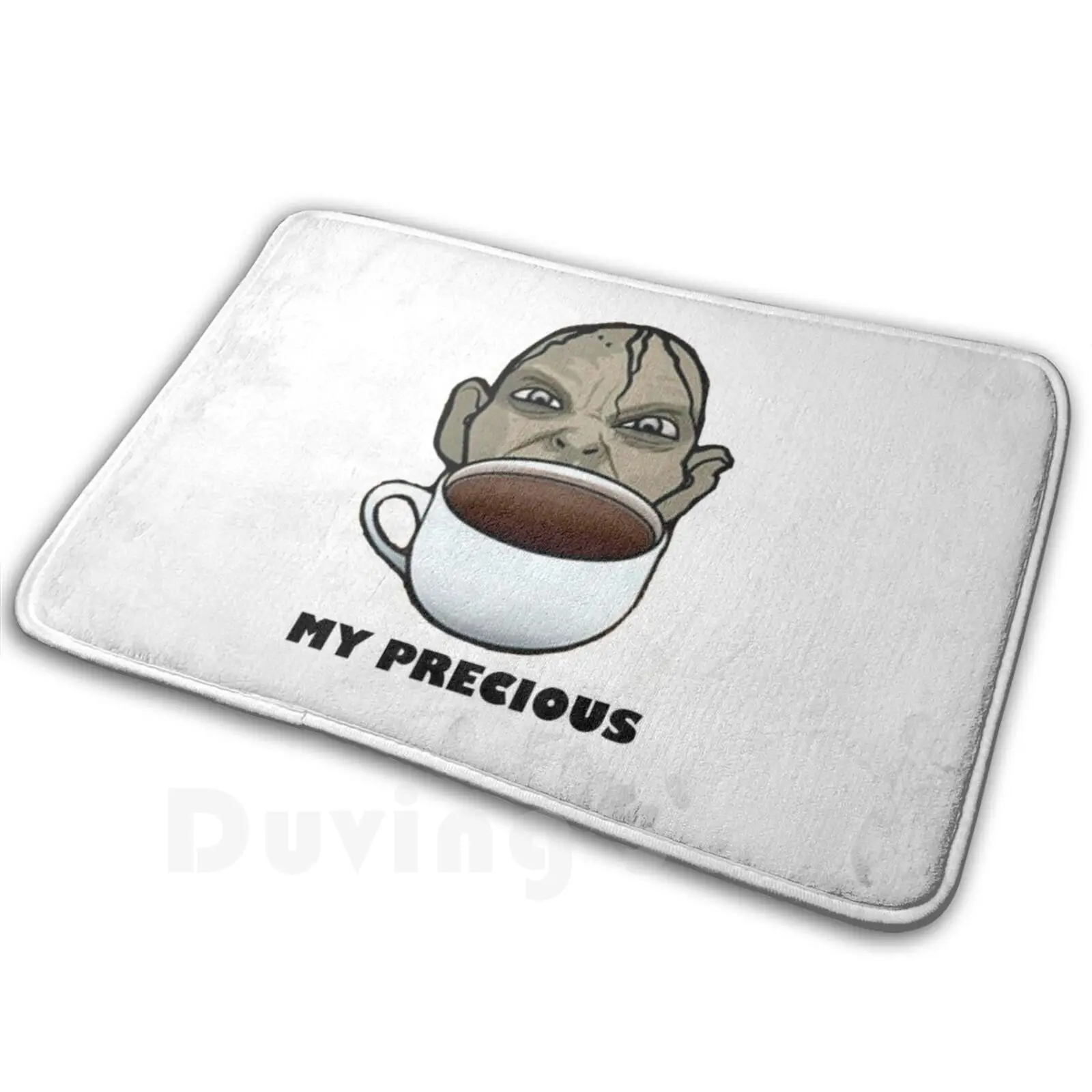 Coffe Is My Precious Carpet Mat Cushion Soft My Precious Lord Of The Ting Gollum Solomom Coffe