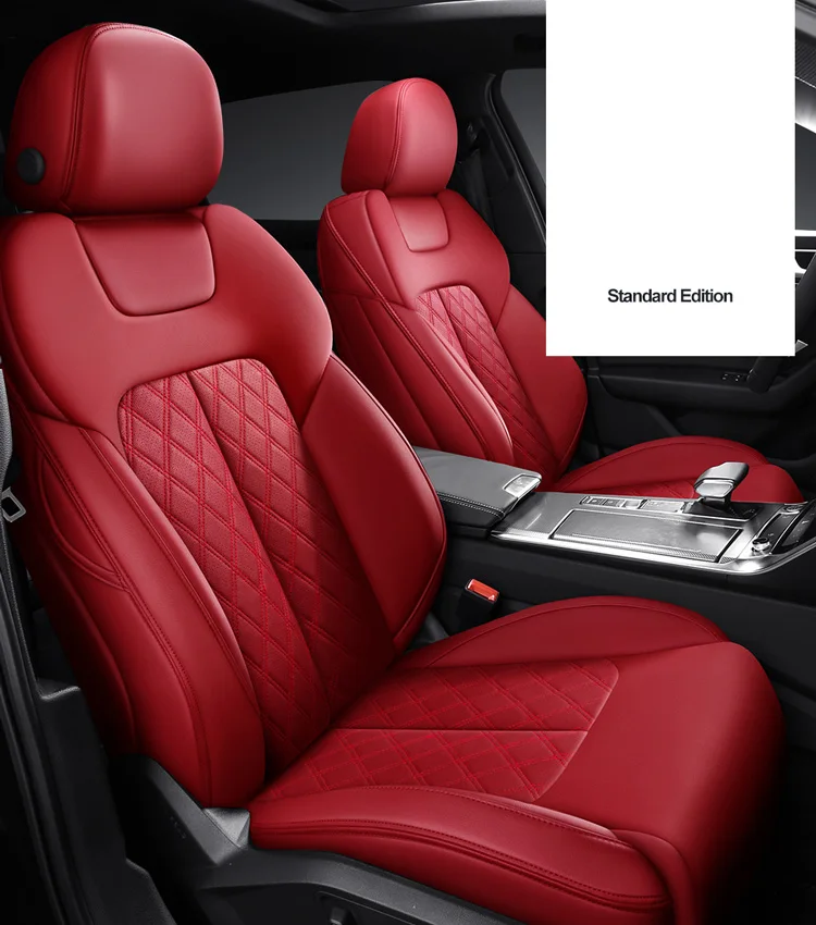 Housses De Siège Auto Pour BMW Série 5 F10 - Ensemble Avant Et Arrière - Tissu Antidérapant, Respirant - Couleur Beige - Protection Saleté, Usure