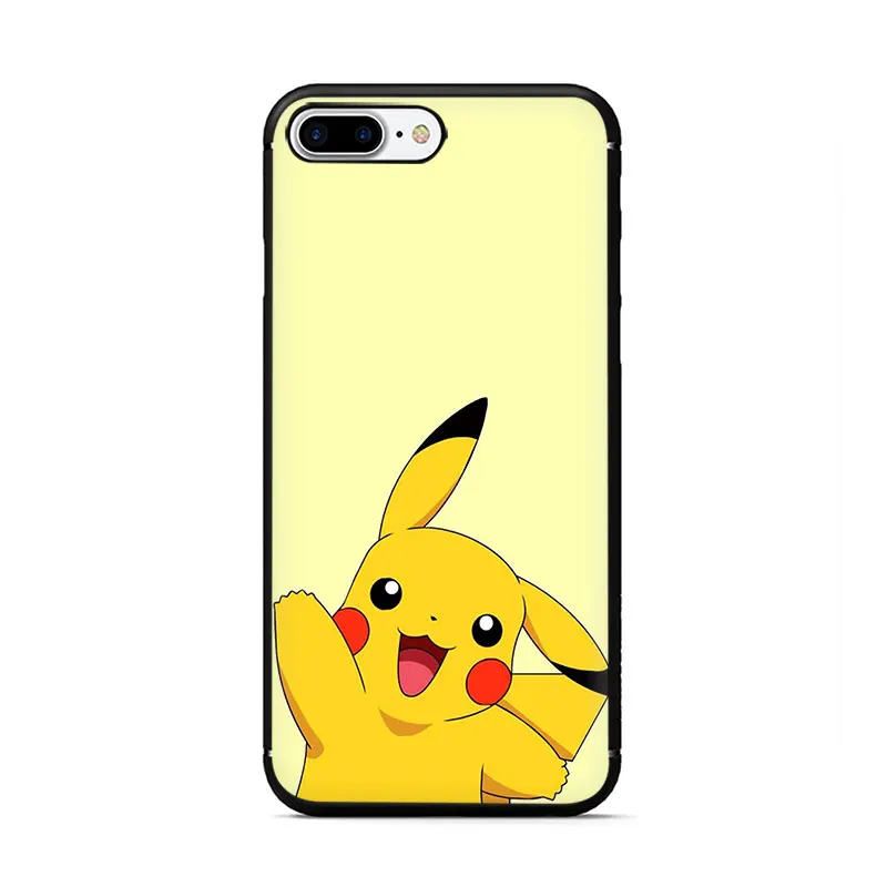 B2 EWAU Пикачу Мягкий силиконовый телефон чехол для iPhone 5 5S SE 6 6s 7 8 plus X XR XS 11 Pro Max - Цвет: B2