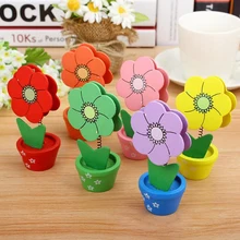 Мультяшные деревянные Подсолнухи, держатель для карт, примечание, зажим для рабочего стола, украшение, Подсолнух, фото, папка для сообщений, офисные, школьные принадлежности