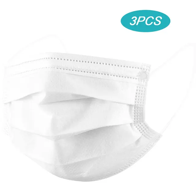 US $18.78  Disposable Masks Non-Woven Fabric Face Masks Ffp3 Grade Masks Anti Pm2.5 Dustproof Smoke Pollution 