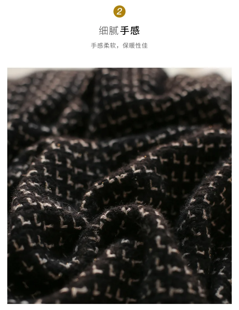 Winter Women Luxury Pure Cashmere Scarves Plaid Long Scarfs for Ladies Designer Shawls and Wraps High Quality Pashmina Scarf ins