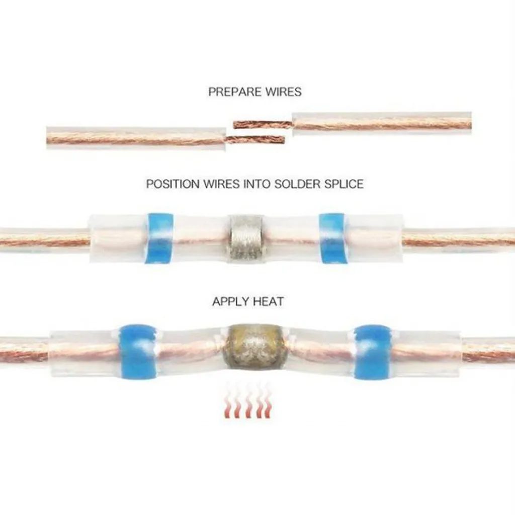Профессиональный припой рукав термоусадочный стык водонепроницаемый Awg провода соединитель практичный Открытый Инструменты Туристическое оборудование