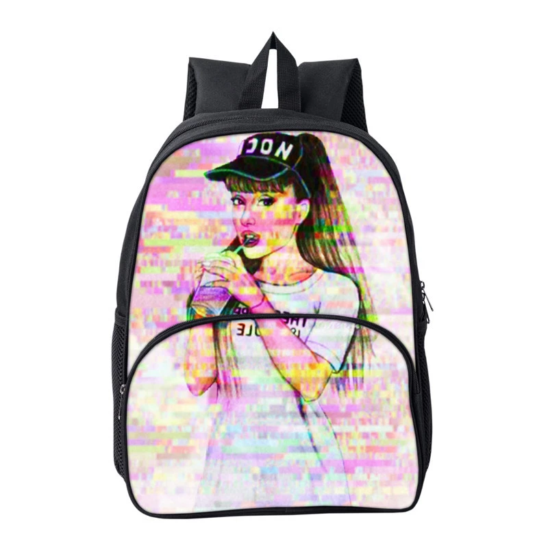 Рюкзак известных певцов Sac Dos Ariana Grande 3D печать рюкзаки школьные сумки для девочек-подростков рюкзак Mochila Masculina - Цвет: 14