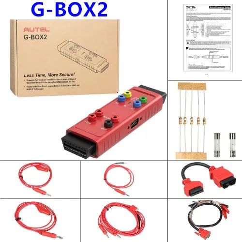 100% оригинал Autel G-BOX2 Tool для Mercedes Benz G-BOX все ключи потерянные работает с MaxiIM IM608/IM508 |
