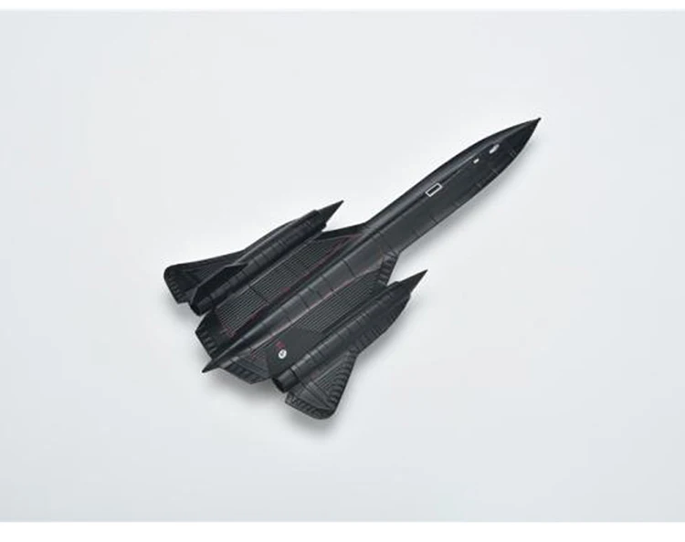 Самолет Модель самолета ВВС США SR-71 Blackbird рекогносцирующий самолет сплав модель SR71 1:200 литая под давлением металлическая модели самолетов