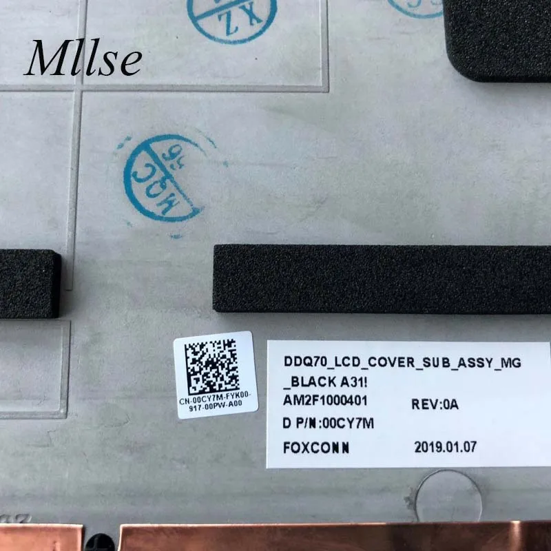 Для DELL Alienware области 51m ALWA51M верхний чехол Крышка 0CY7M 00CY7M