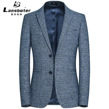 

Leshibo Special Autumn Suit Male Slim Fit Small Suit Imitation Hemp Leisure Single West