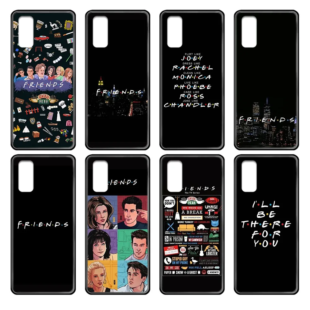 Модный художественный бампер с надписью Friends tv чехол для телефона Xiaomi Redmi Note S2 4 5 6 7