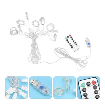 

1 Set 100 LEDs USB Charging Xmas Light String LED Light String Curtain Light