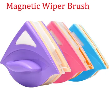 

Magnetic Wiper Brush Double Side Home Window Glass Cleaner Brush Tool for Washing Windows Glasses Brushes Cleaning Hand Tools
