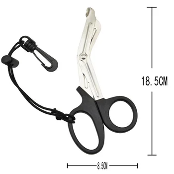 

Portable Diving Cutting Knife Diving Snorkeling Safety Secant EDC Survive Paramedic Rescue Scissor Emergency First Aid tool