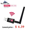 600Mbps USB wireless wifi Adapter 2.4GHz 5GHz WiFi with Antenna Dual Band PC Mini Computer Network Card Receiver 802.11b/n/g/ac ► Photo 1/6