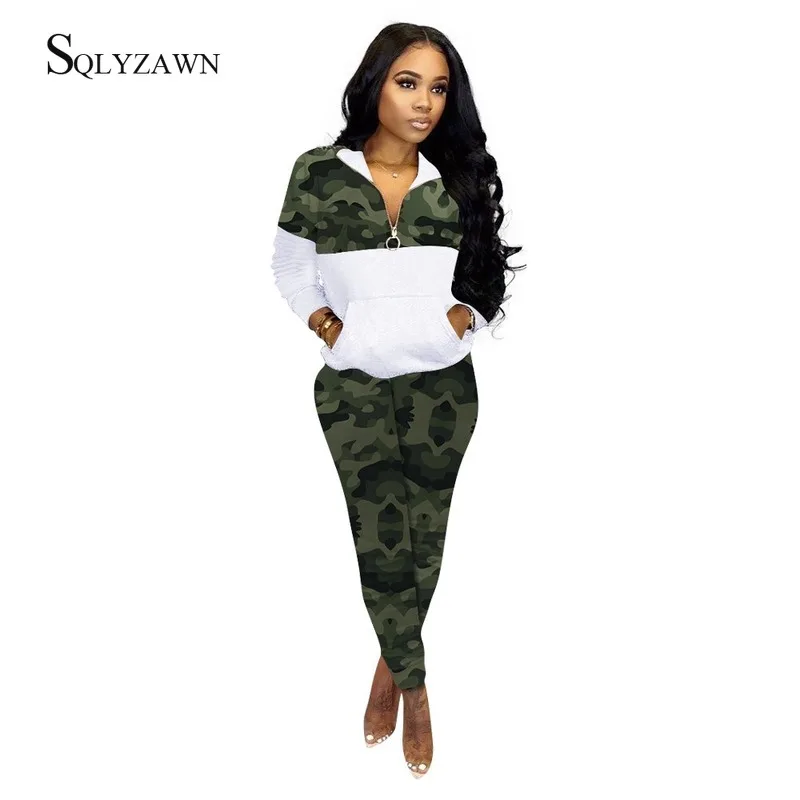 white camo tracksuit